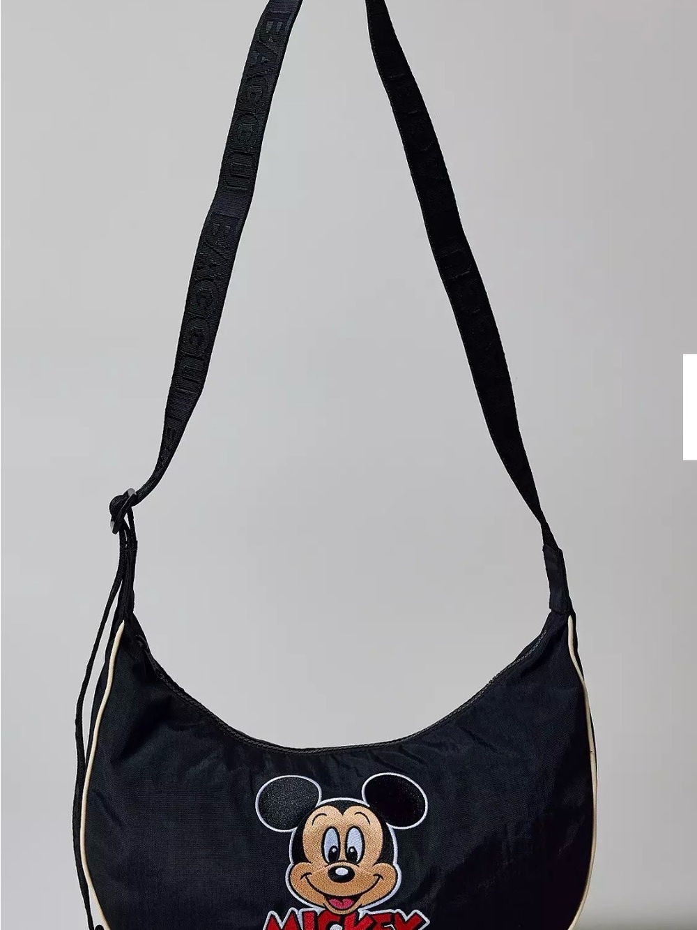 Baggu Mickey Mouse Crescent Shoulder Bag